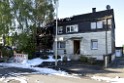 Grossfeuer Einfamilienhaus Siegburg Muehlengrabenstr P1300